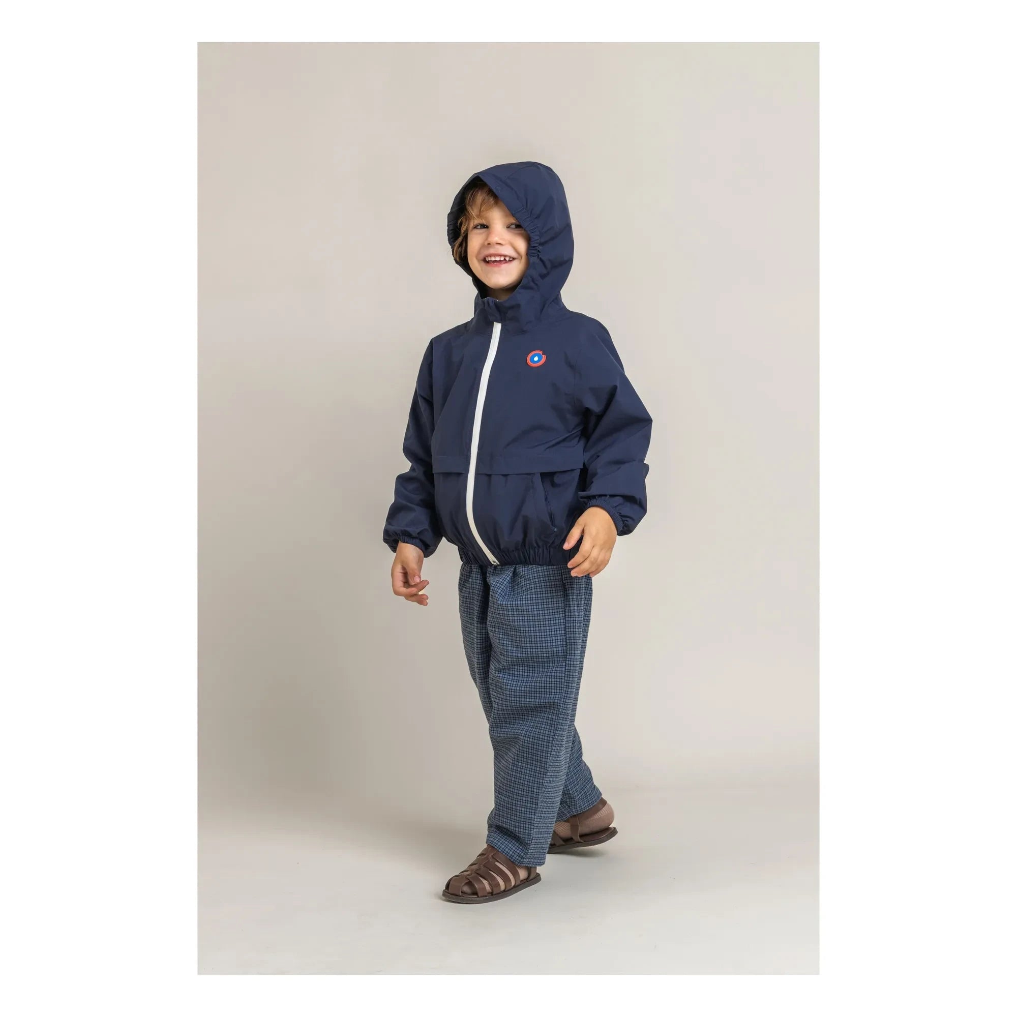 Flotte - Cortavientos impermeable Bastille Fibra Reciclada | Azul Oscuro