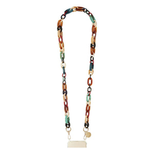 LaCoqueFrançaise - Cadena Larga Ámbar 120 cm | Multicolor