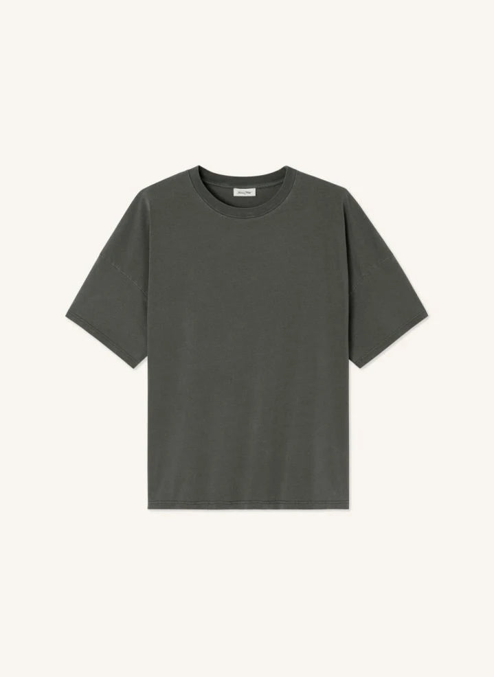American Vintage - Camiseta de algodón Fizvalley | Verde oscuro