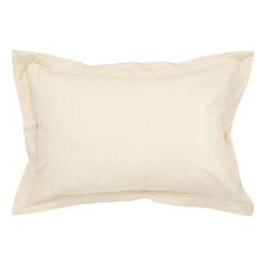 Scarlette Ateliers - Funda de almohada de algodón tejida a mano Lily - Juego de 2 | Rojo