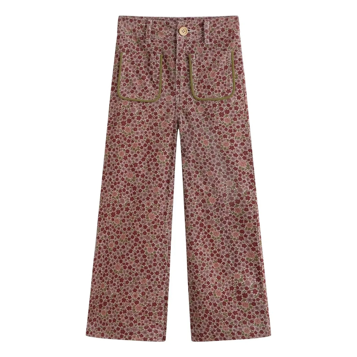 C'era Una Volta - Pantalón Serena Fleuri | Rosa