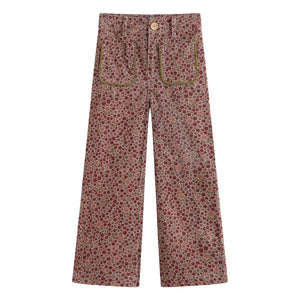 C'era Una Volta - Pantalón Serena Fleuri | Rosa