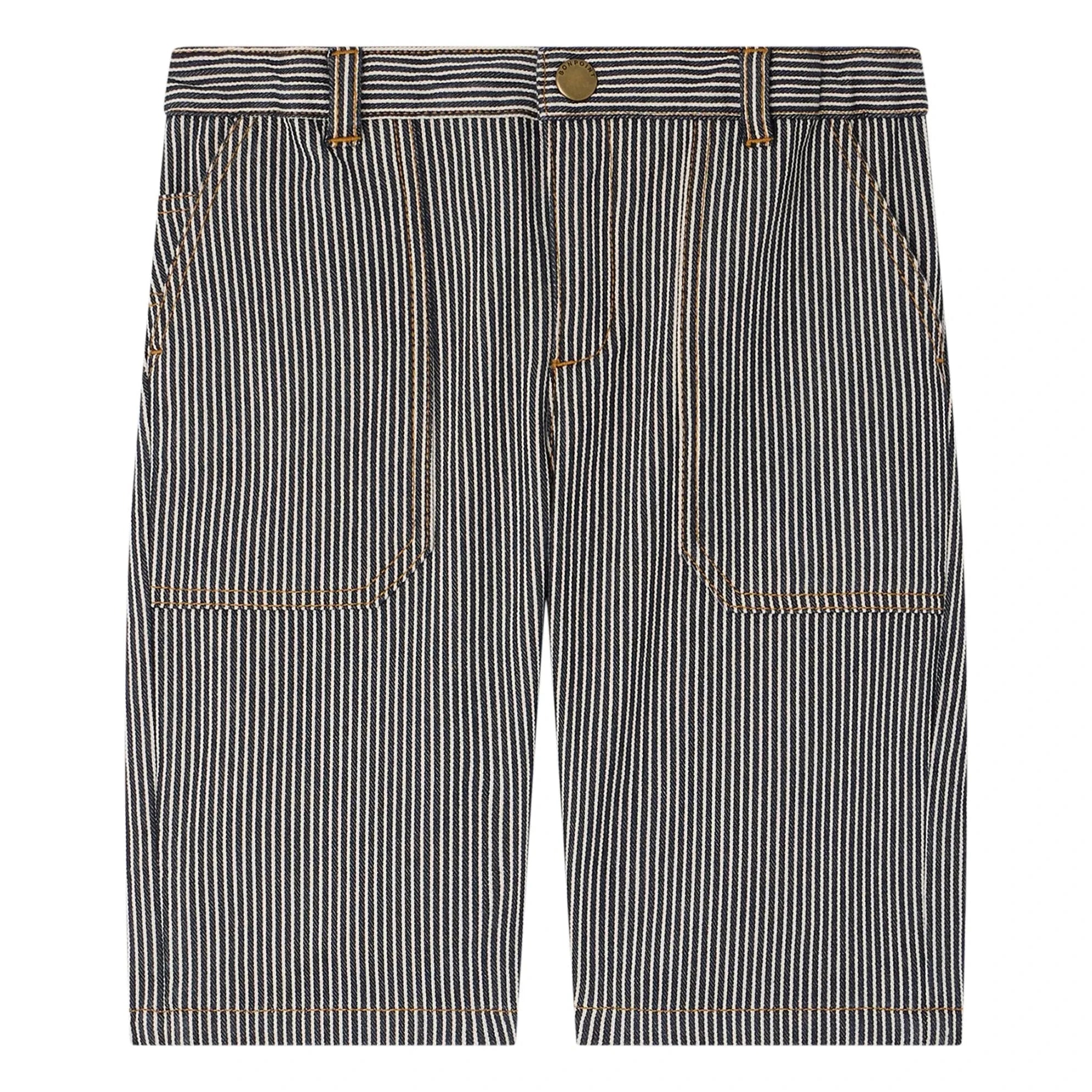 Bonpoint - Shorts de algodón orgánico Levon | Gris