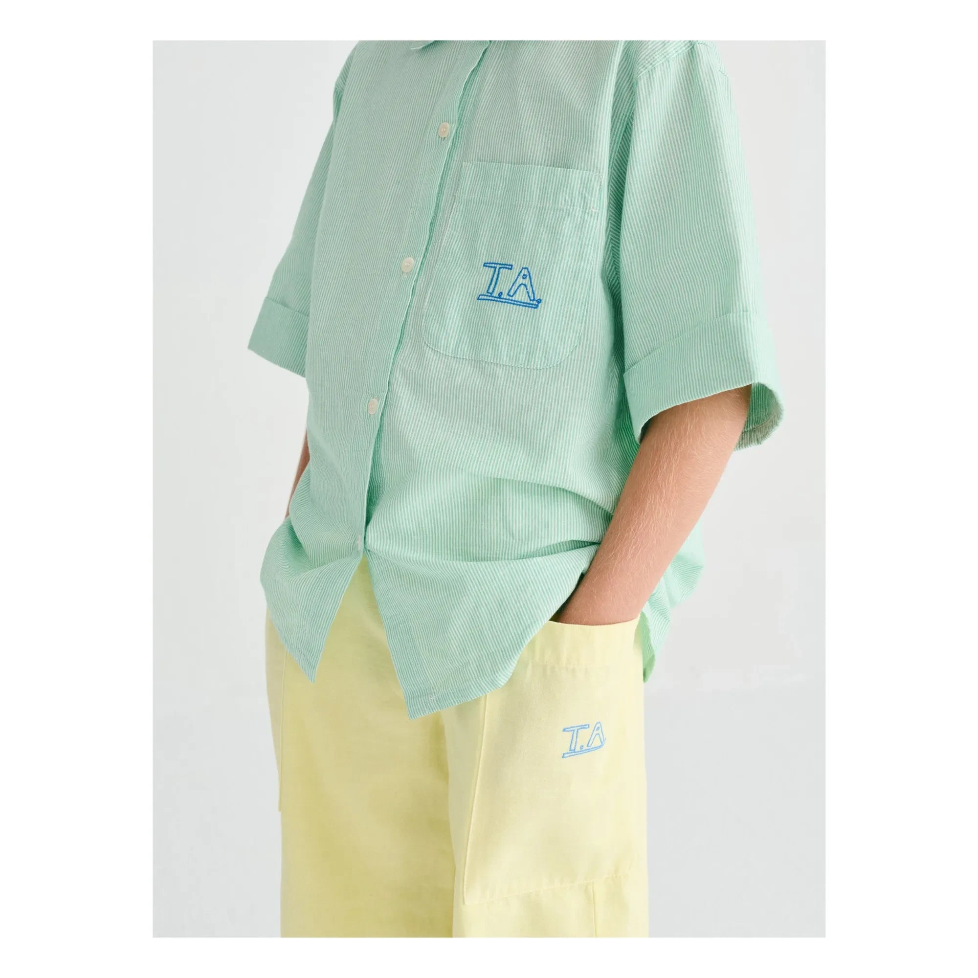 True Artist - Camisa Rayas N°6 | Verde
