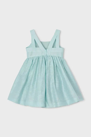 Vestido de lino Mayoral para niña