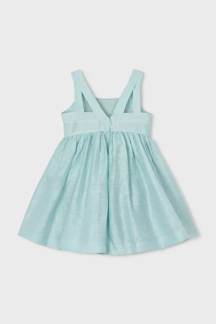 Vestido de lino Mayoral para niña