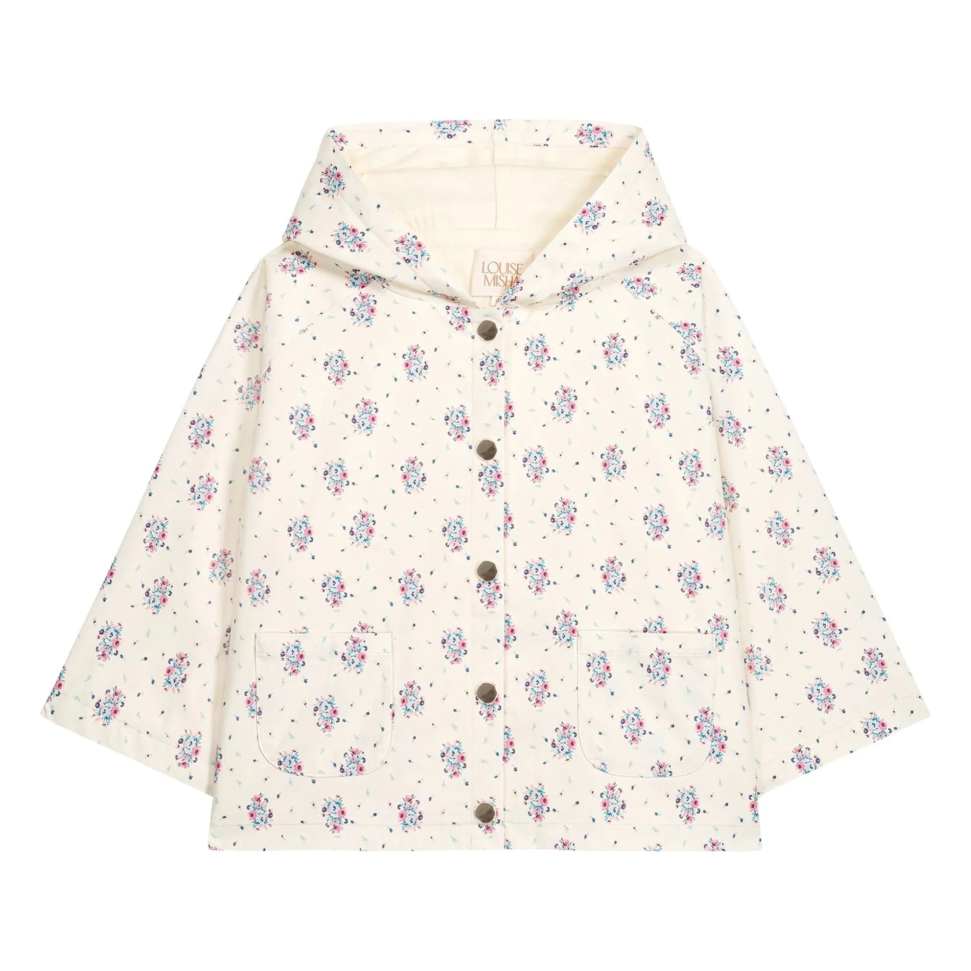 Louise Misha - Chubasquero Felvet Fleuri | Crema