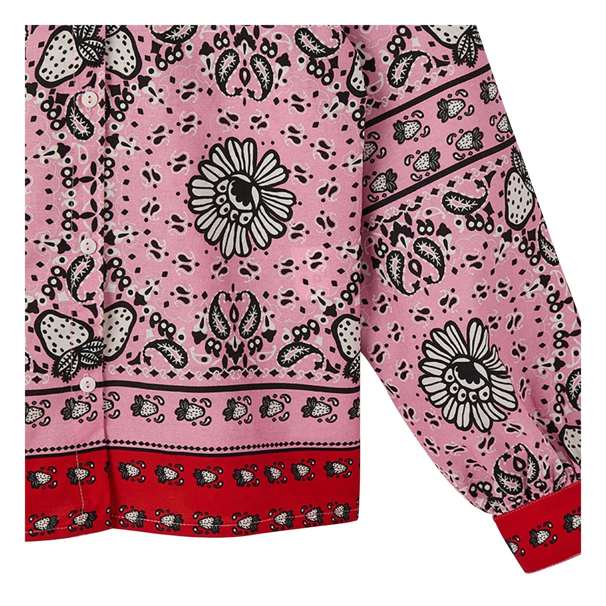 Fábula - Camisa Bandana Rosa