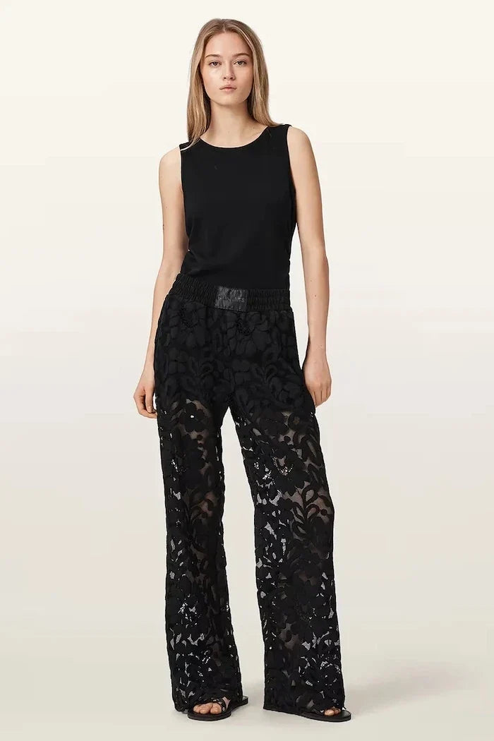 Pantalones de corte estándar Amelie AllSaints para mujer