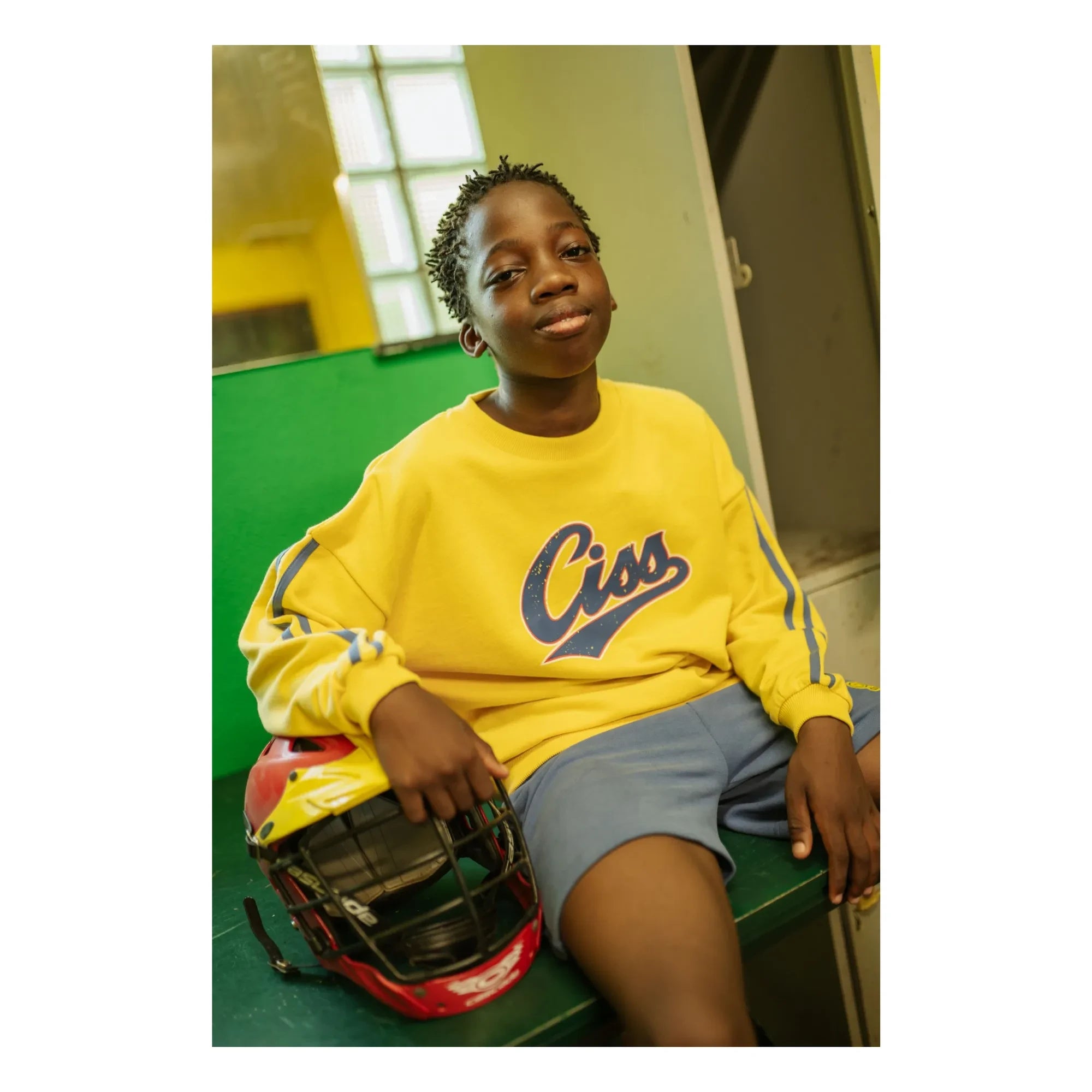 Cos I Said So - Sudadera de algodón orgánico Ciss | Amarillo
