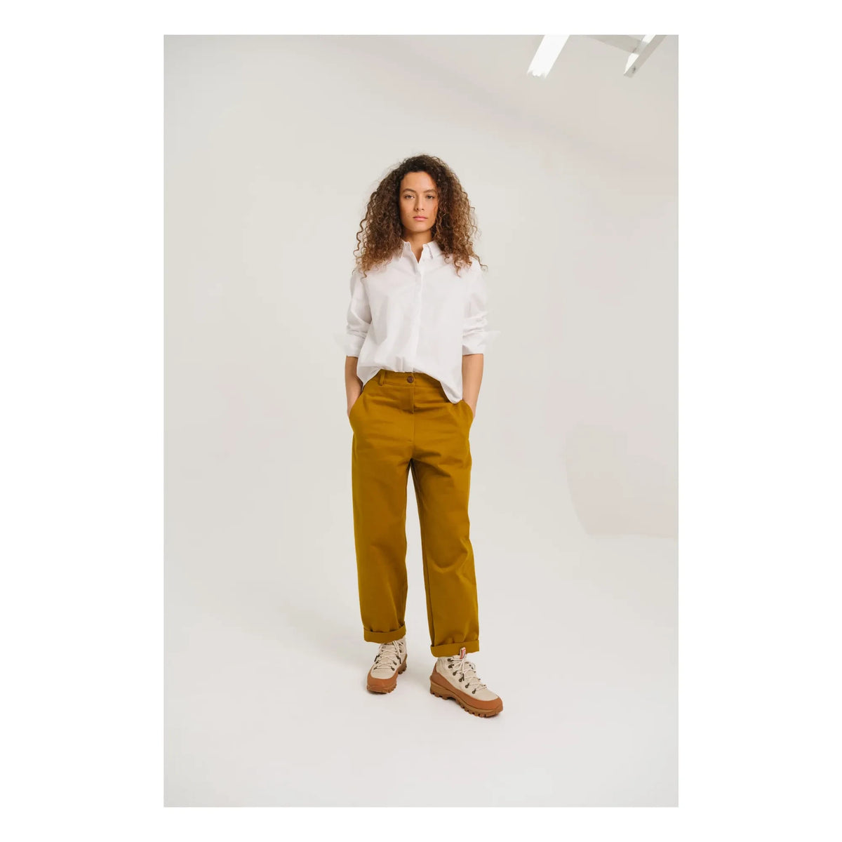 Sacrécoeur - Camisa Sophie Poplin | Blanco