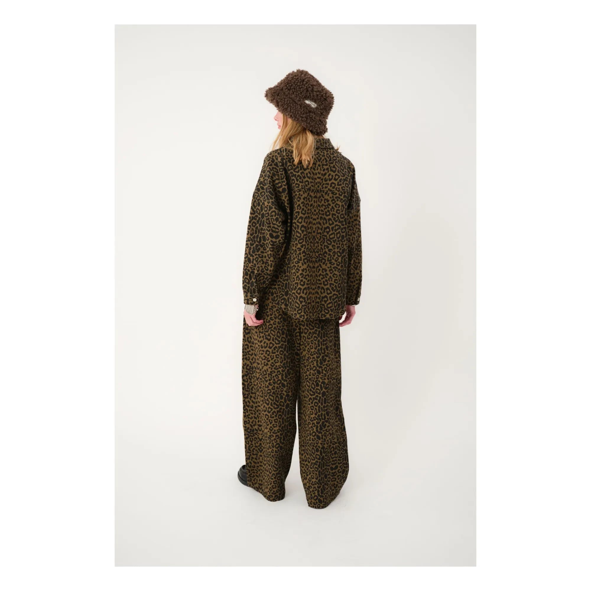 Lollys Laundry - Veida Leopar Overshirt | Kahverengi