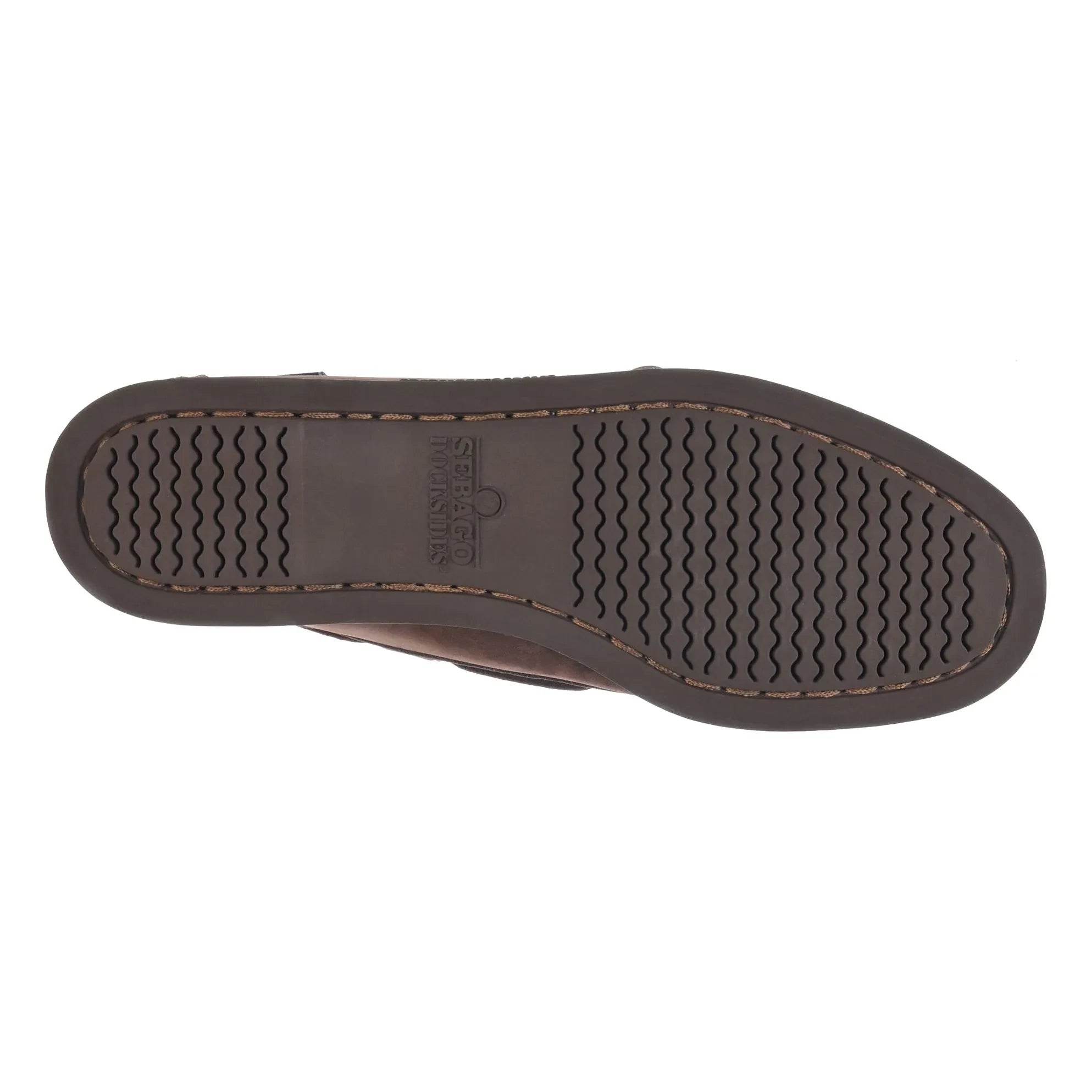 Sebago - Mocasines Docksides Portland de nobuk | Marrón
