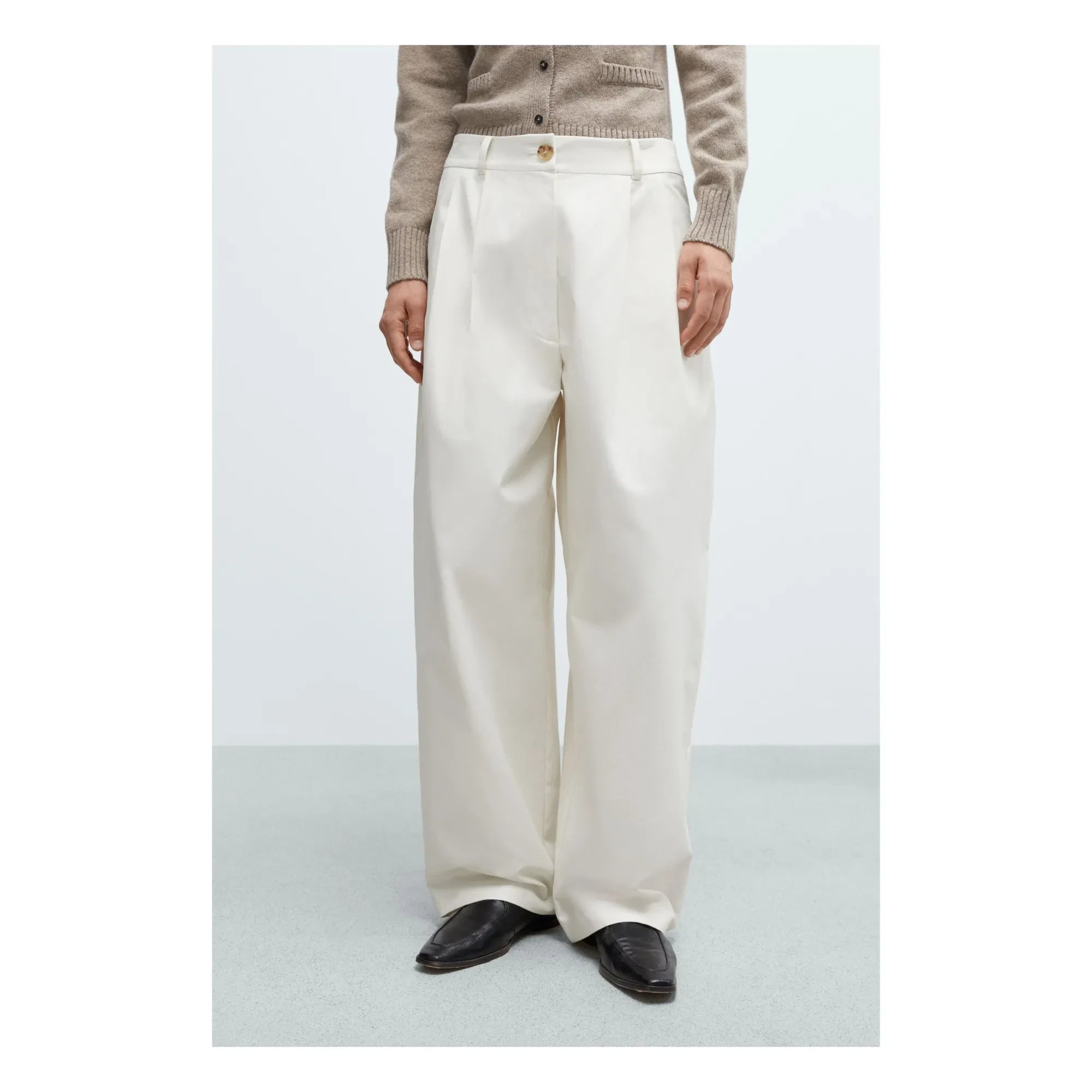 Cordera - Pantalón de Algodón Personalizado | Marfil