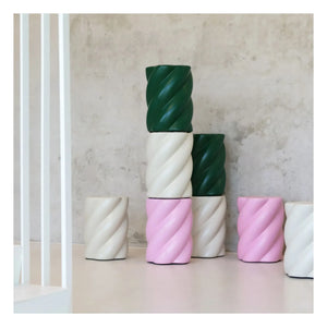 &Klevering - Tabure Marshmallow | Blanco roto