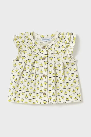 Blusa infantil de algodón Mayoral