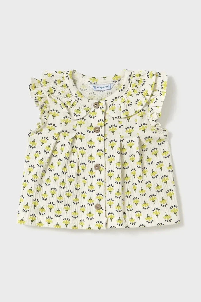 Blusa infantil de algodón Mayoral
