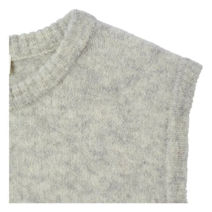 American Vintage - Vitow Jersey de punto sin mangas de lana | Gris claro