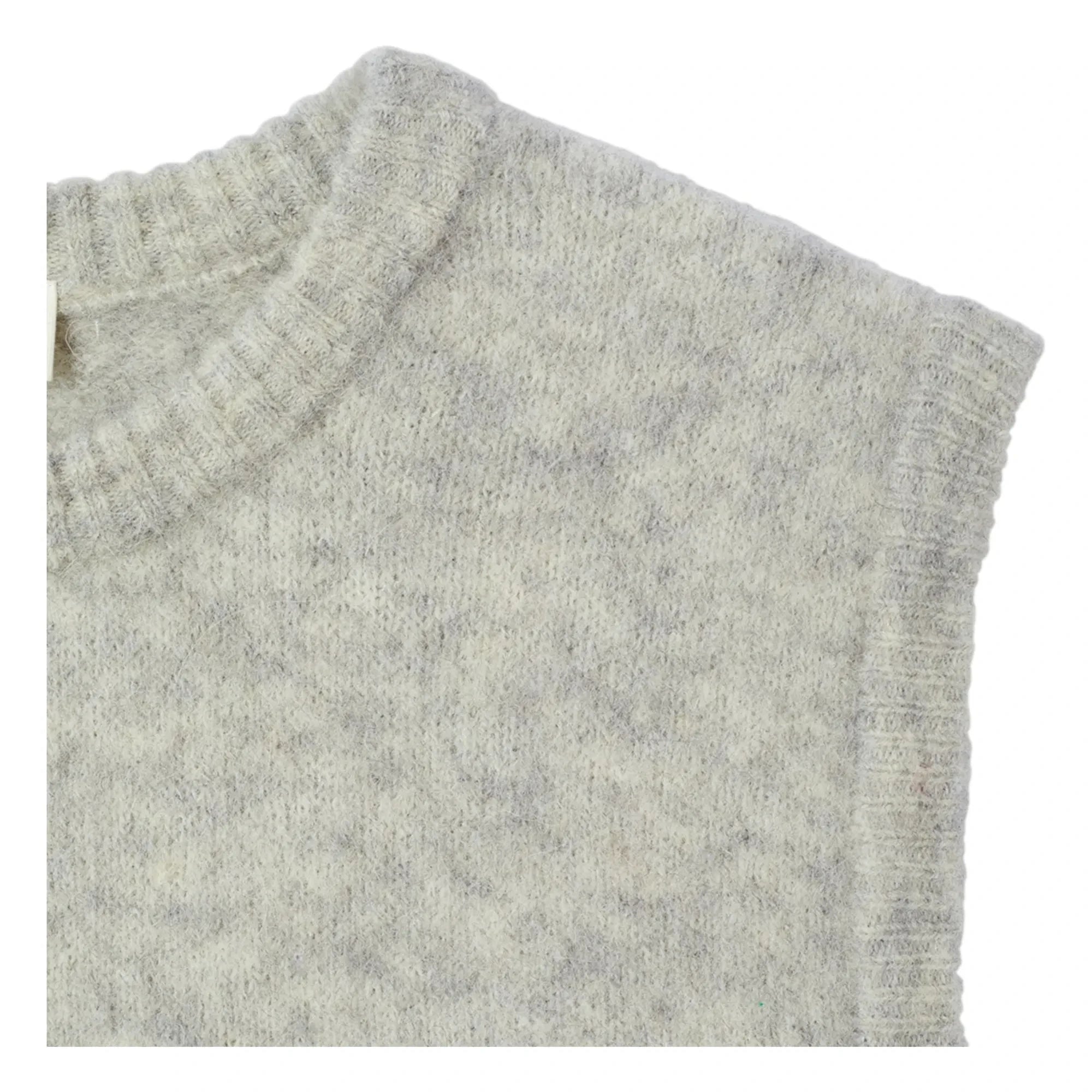 American Vintage - Vitow Jersey de punto sin mangas de lana | Gris claro