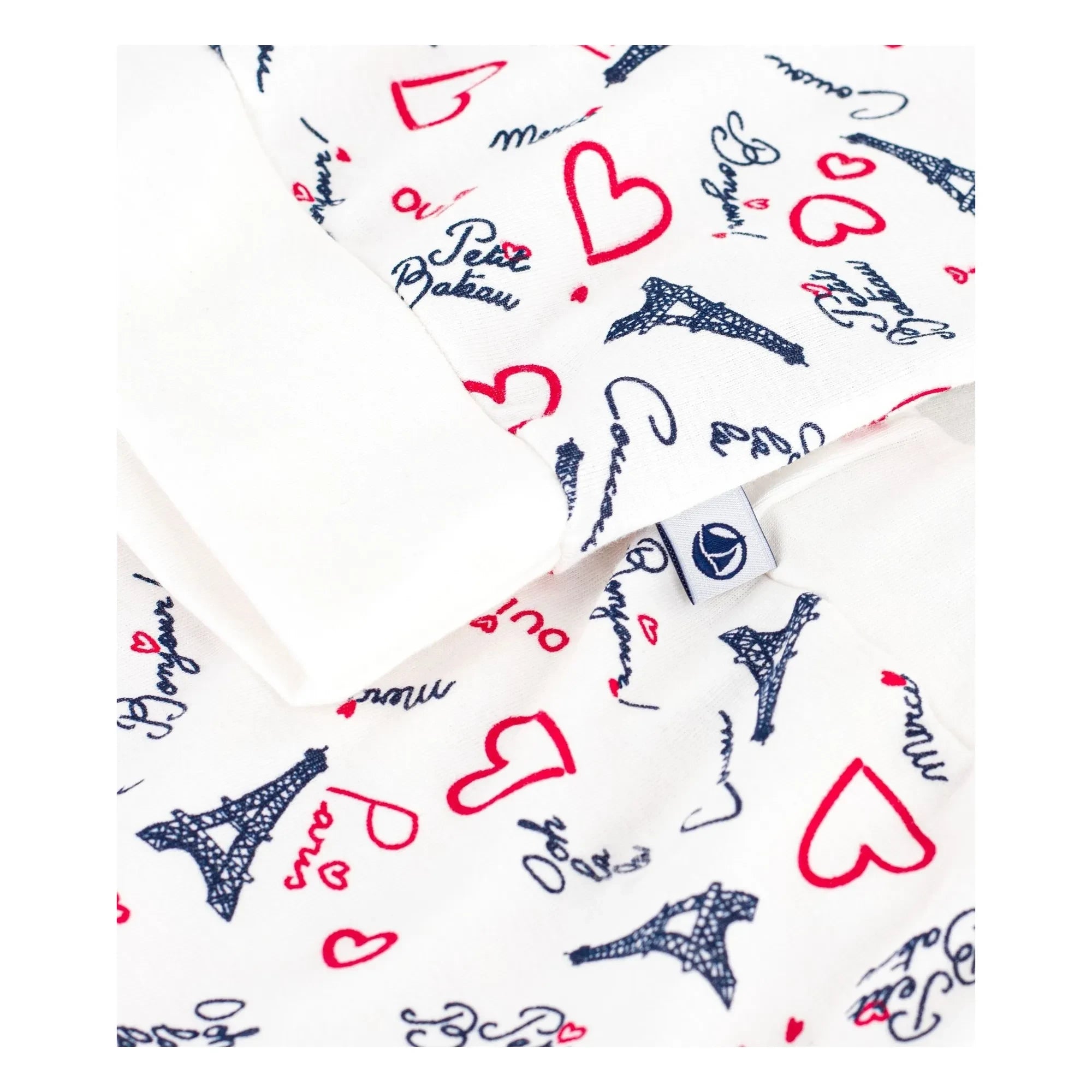 Petit Bateau - Pijama París | Blanco