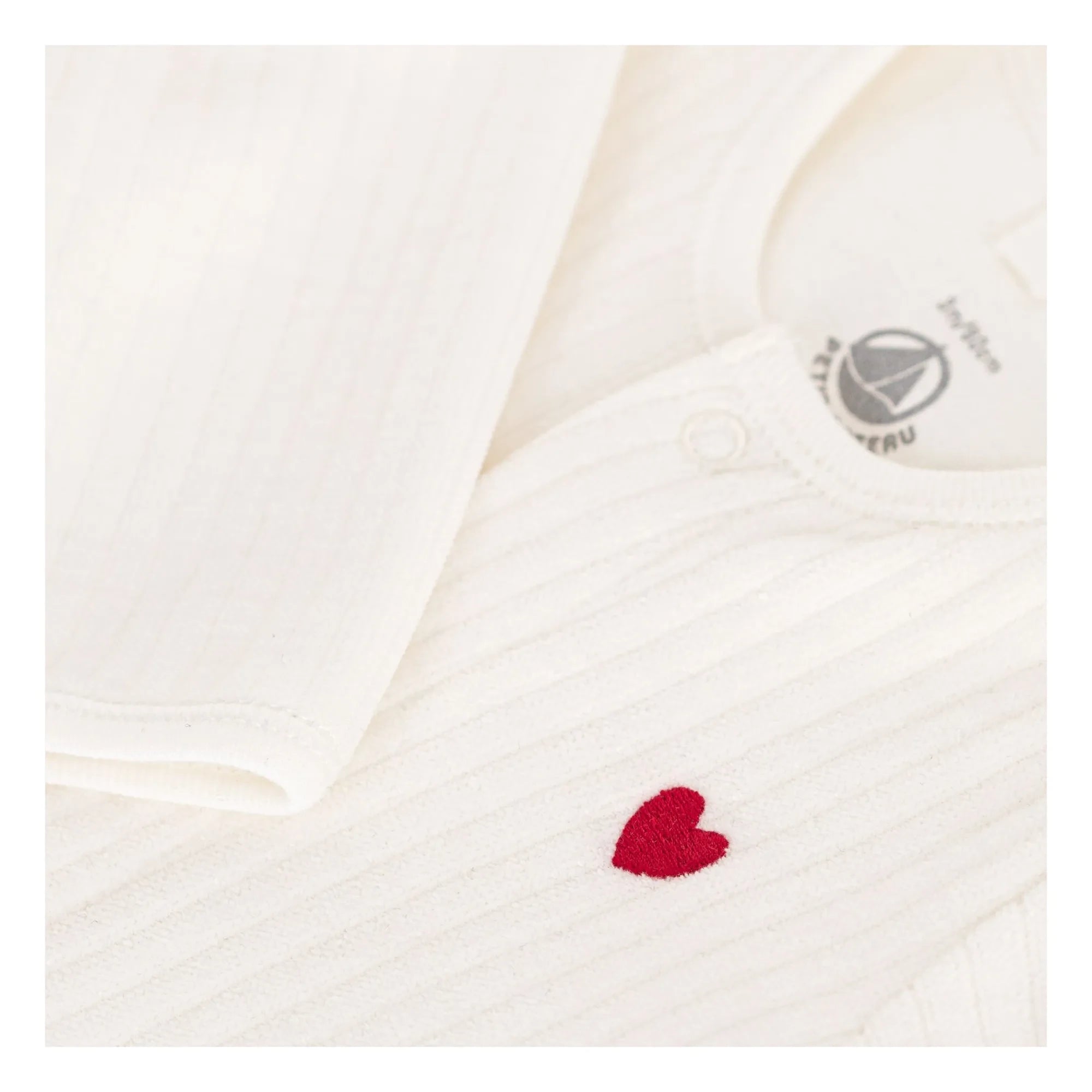 Petit Bateau - Pijama de zorro de algodón orgánico | Crudo