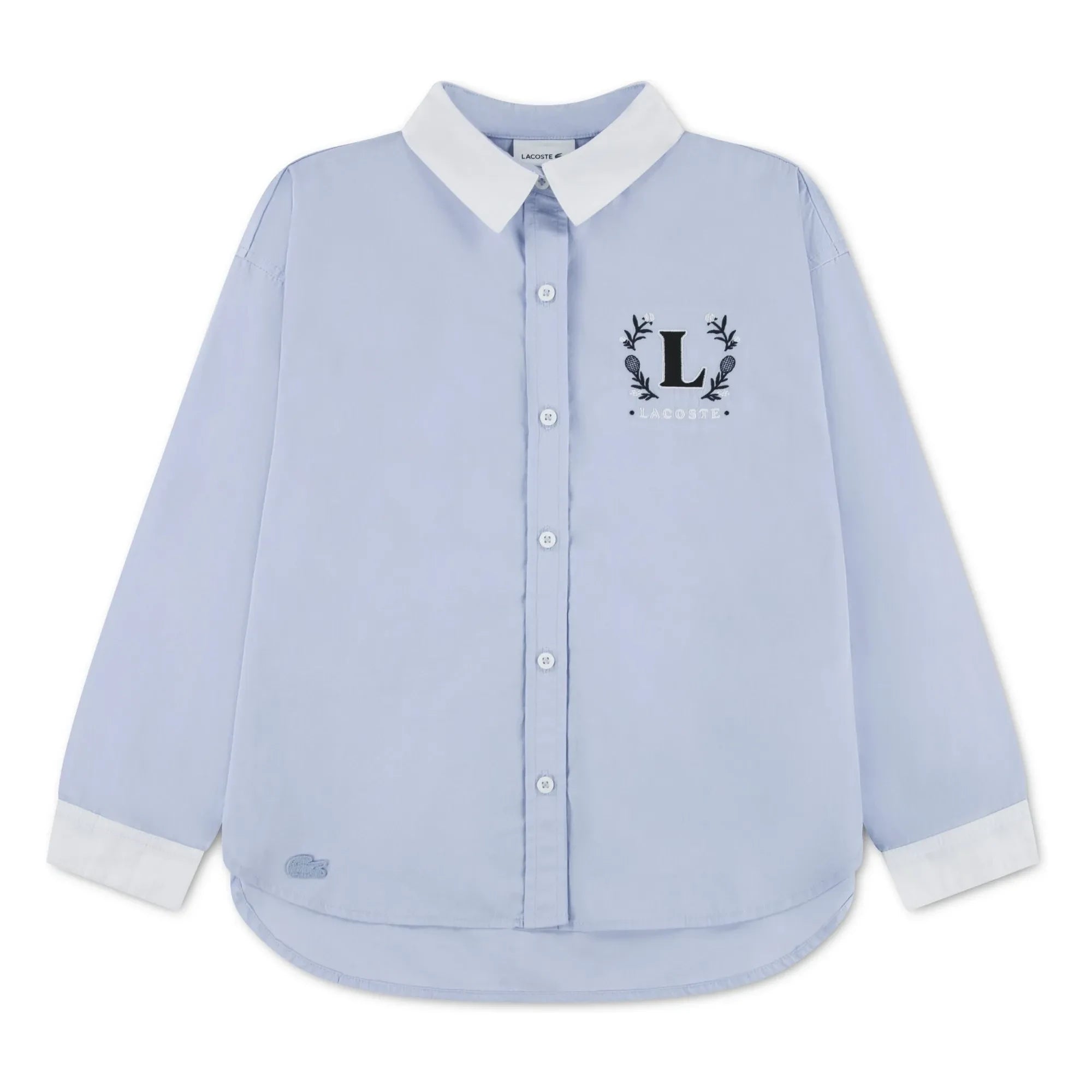 Lacoste - Camisa L Algodón orgánico | Azul claro