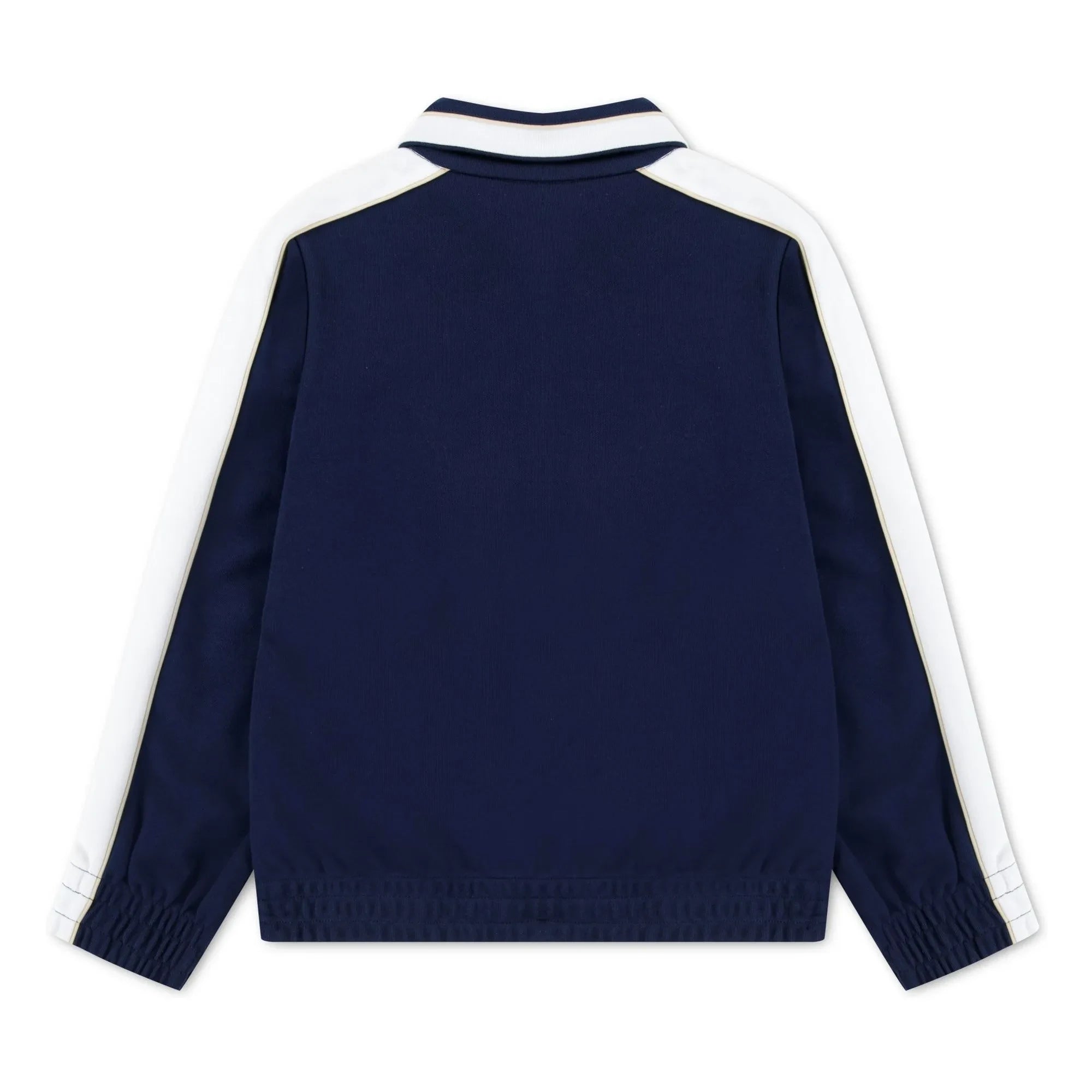 Lacoste - Sudadera deportiva con cremallera de algodón orgánico | Azul marino