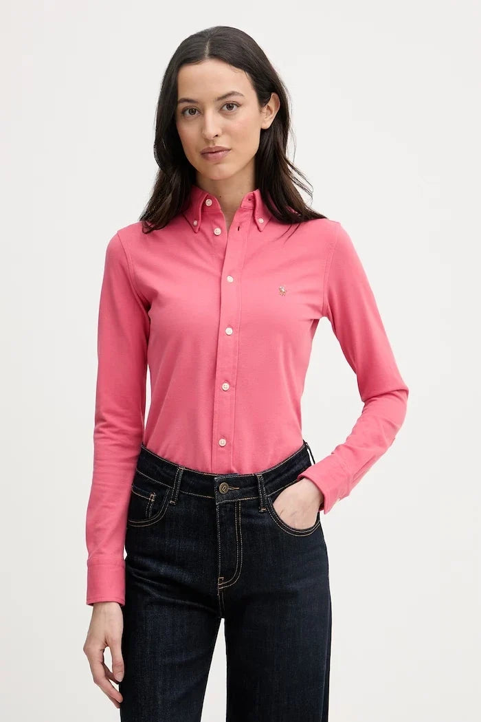 Camisa Oxford de algodón Polo Ralph Lauren para mujer
