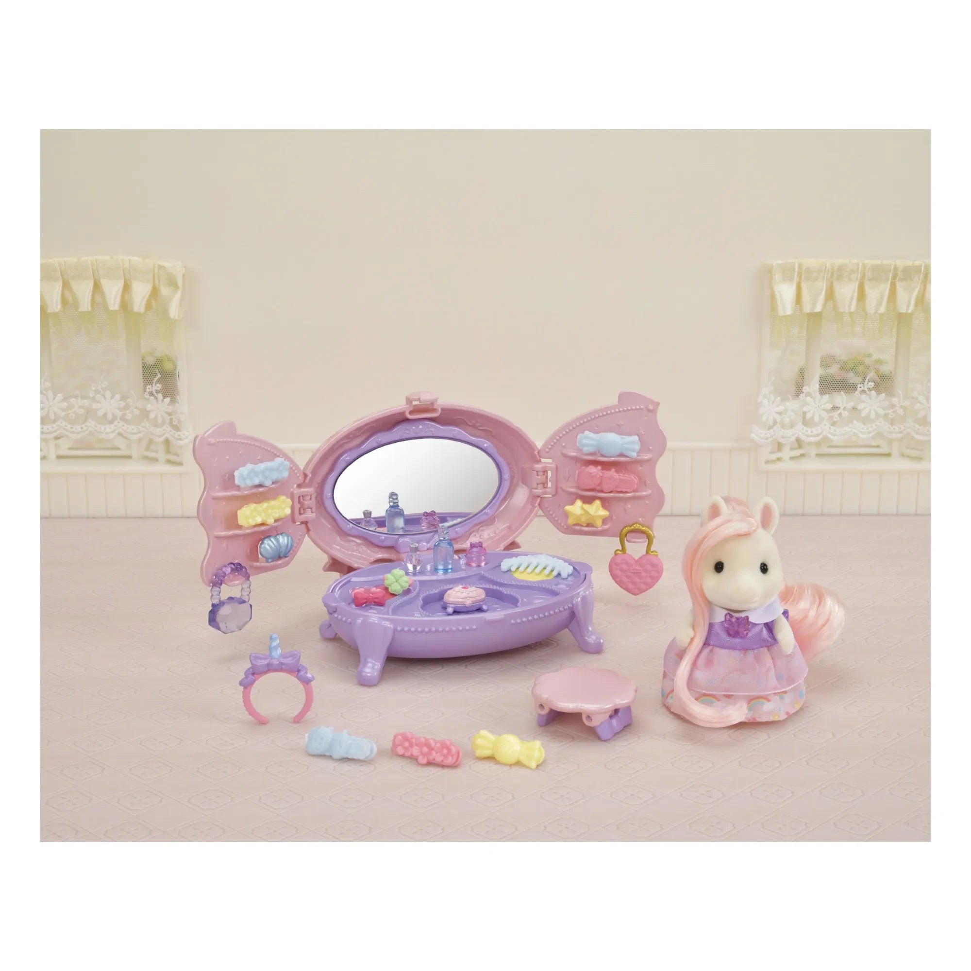 Sylvanian Families - Set de tocador de Pony