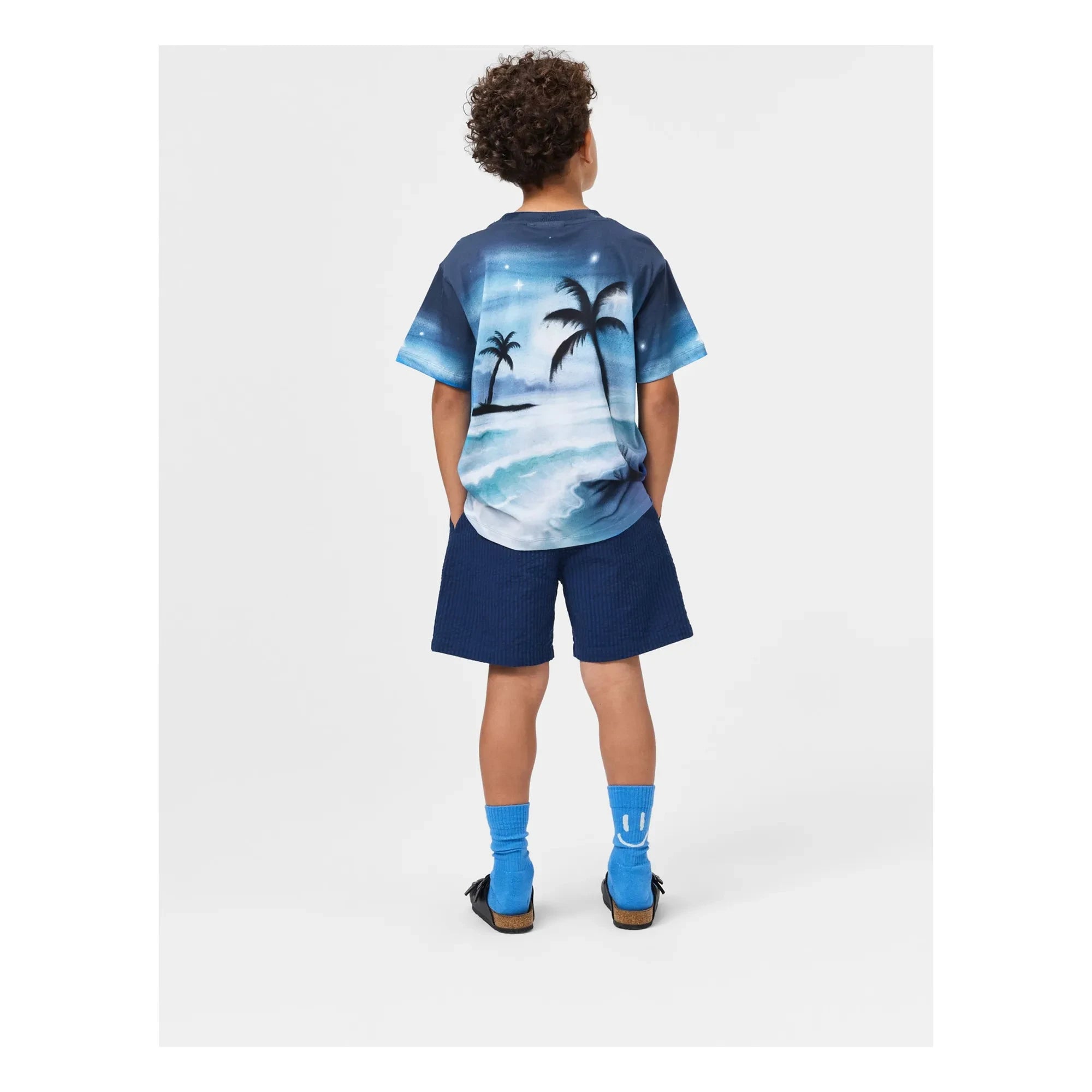 Molo - Juego de 2 calcetines Norman Smile | Negro