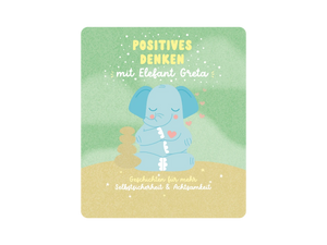 Tonies - Alemán [DE] Cuentos con el Elefante Greta para Pensar en Positivo - Historias para Más Autoestima y Conciencia - Pensar en Positivo con el Elefante Greta