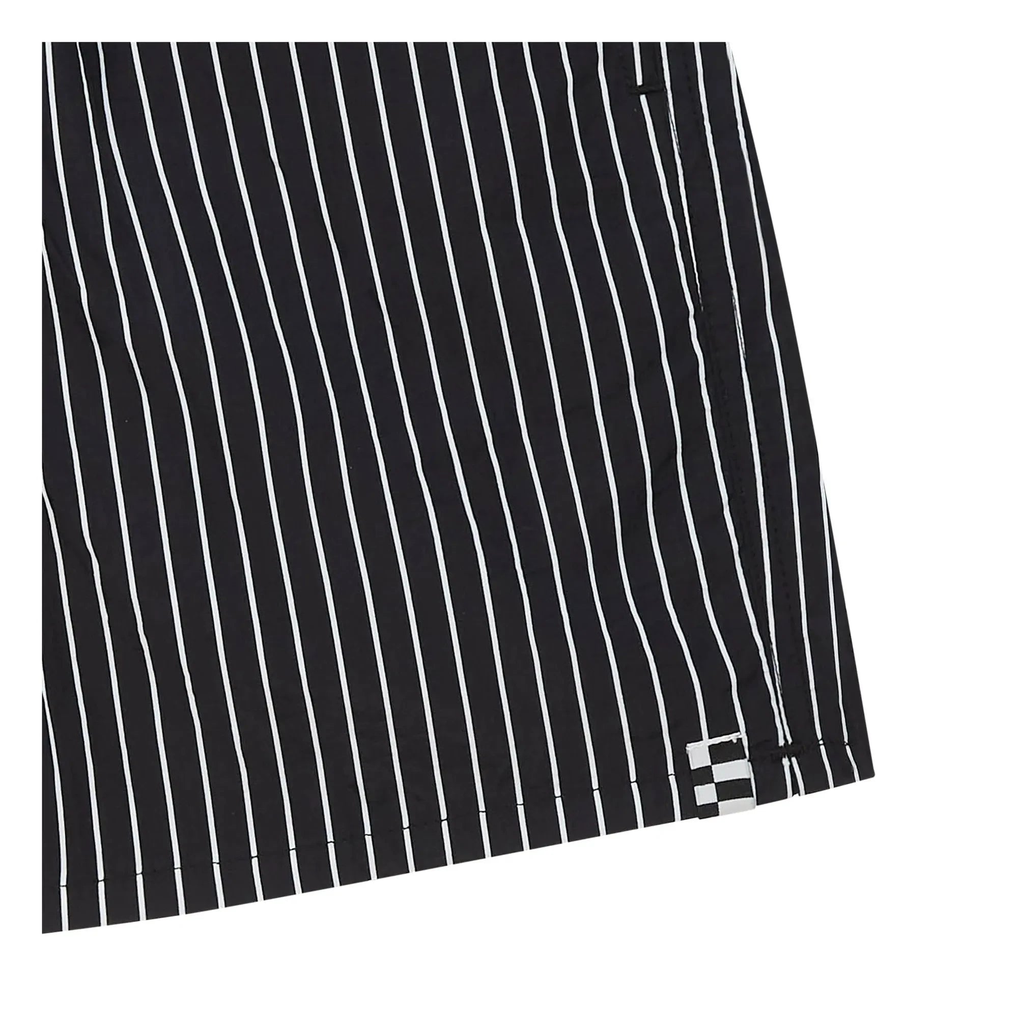 Finger in the nose - Bañador a rayas Freeboy | Negro