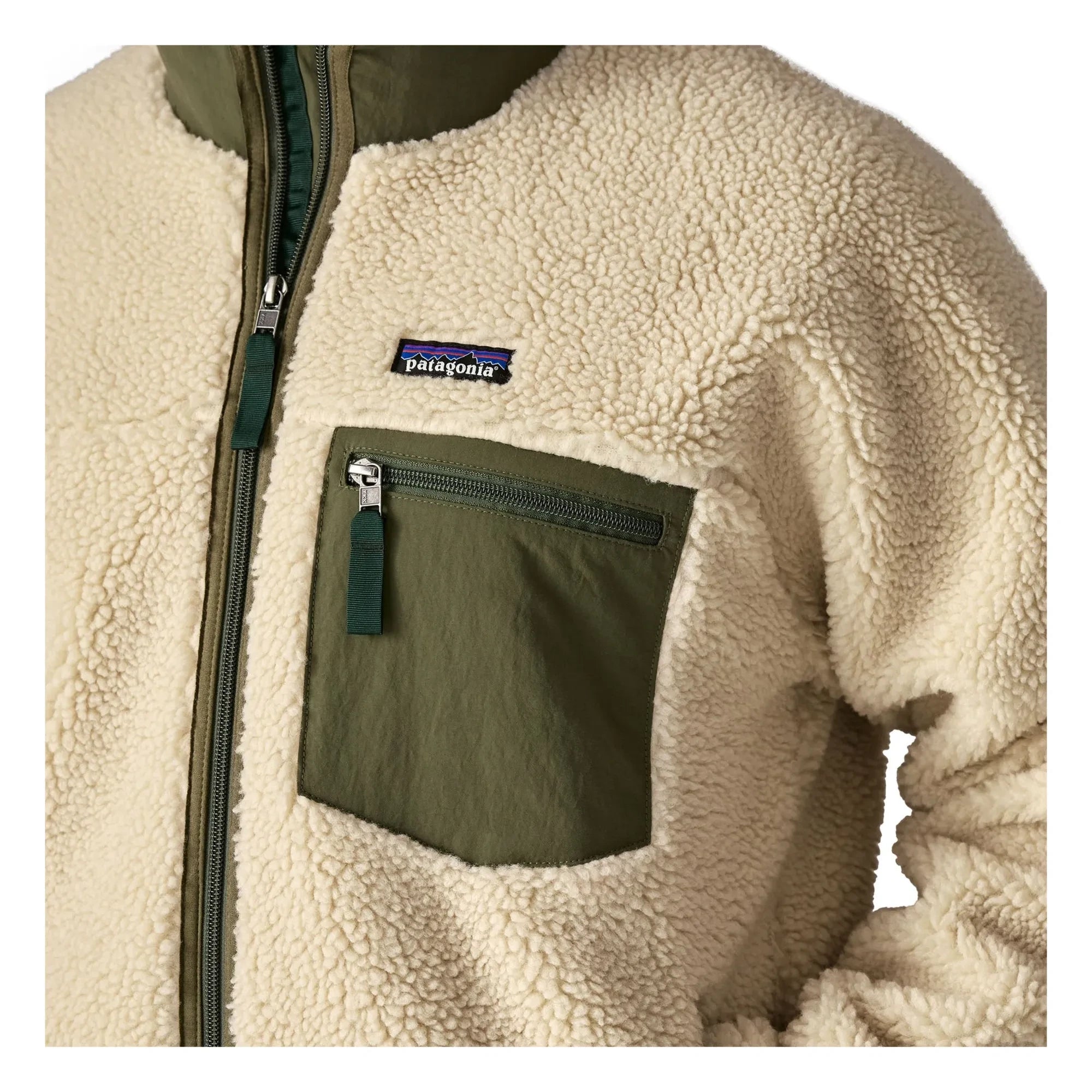 Patagonia - Classic Retro-X Geri Dönüştürülmüş Elyaf Polar Ceket | Bej