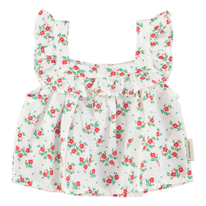 Piupiuchick - Blusa de algodón orgánico | Blanco
