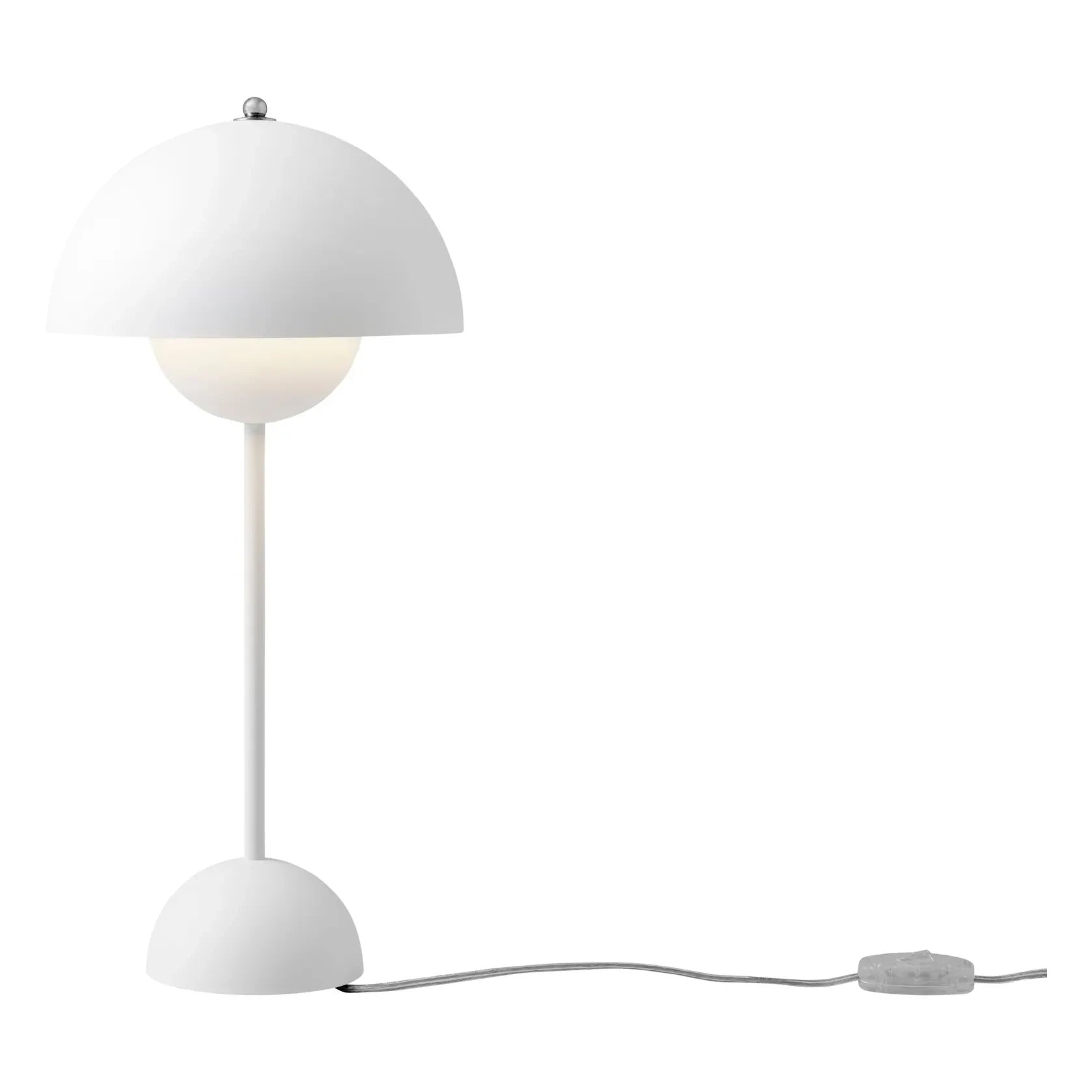 & Tradition - Lámpara de mesa Flowerpot VP3, Verner Panton | Blanco