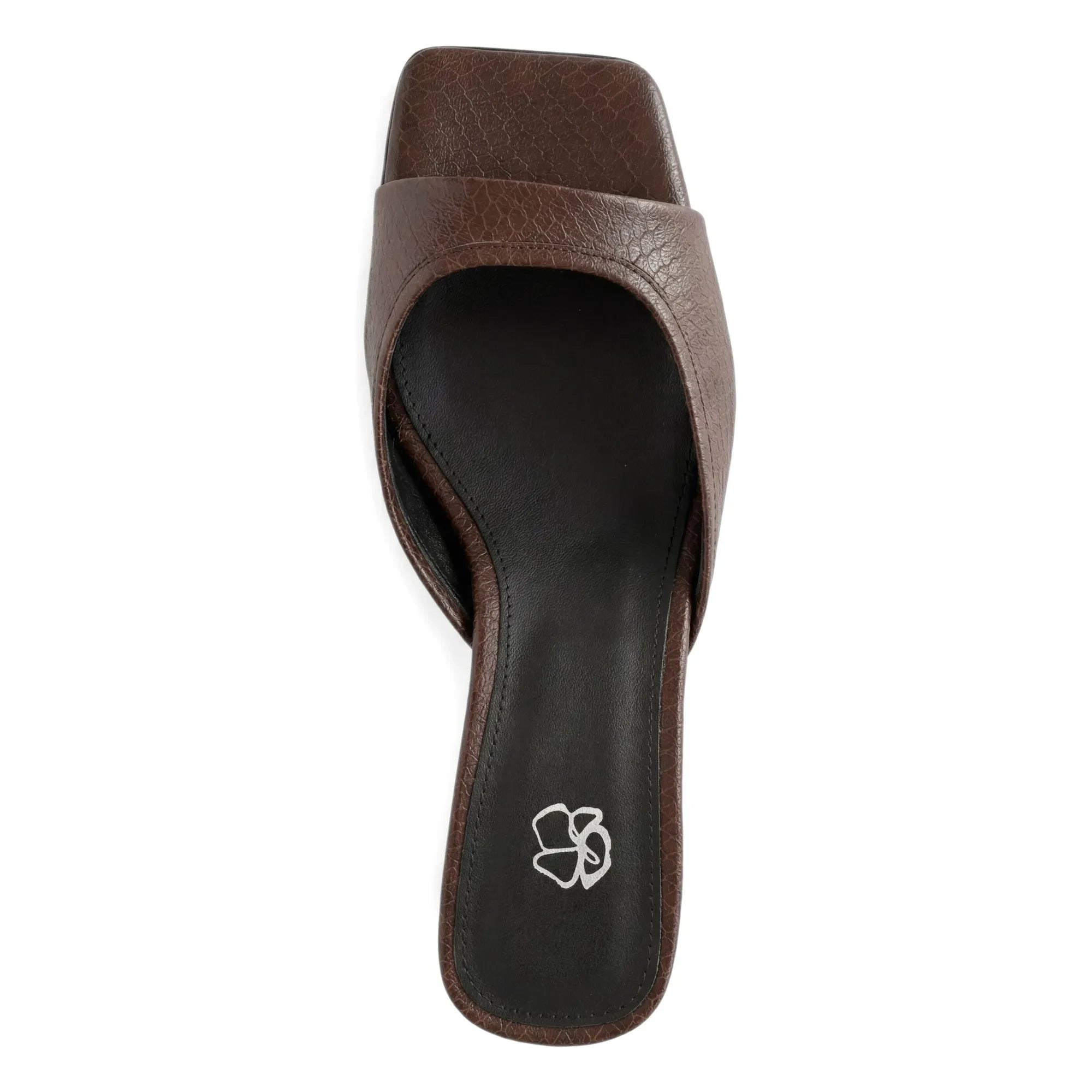 Odare - Sandalias de piel con tacón Pilar | Gris