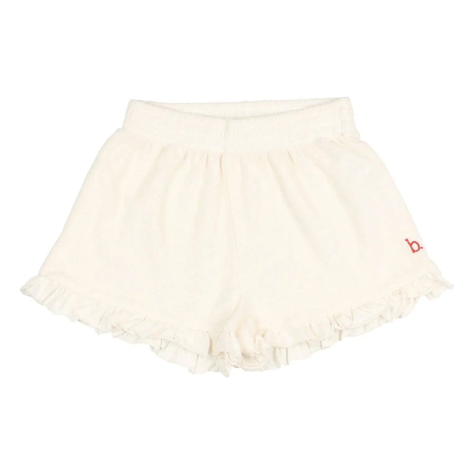 Búho - Pantalón corto rizado Terry | Crudo