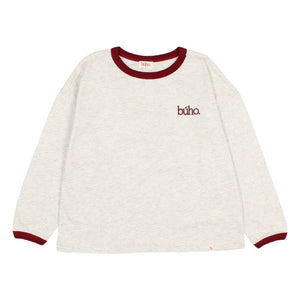 Búho - Búho Camiseta | Granate