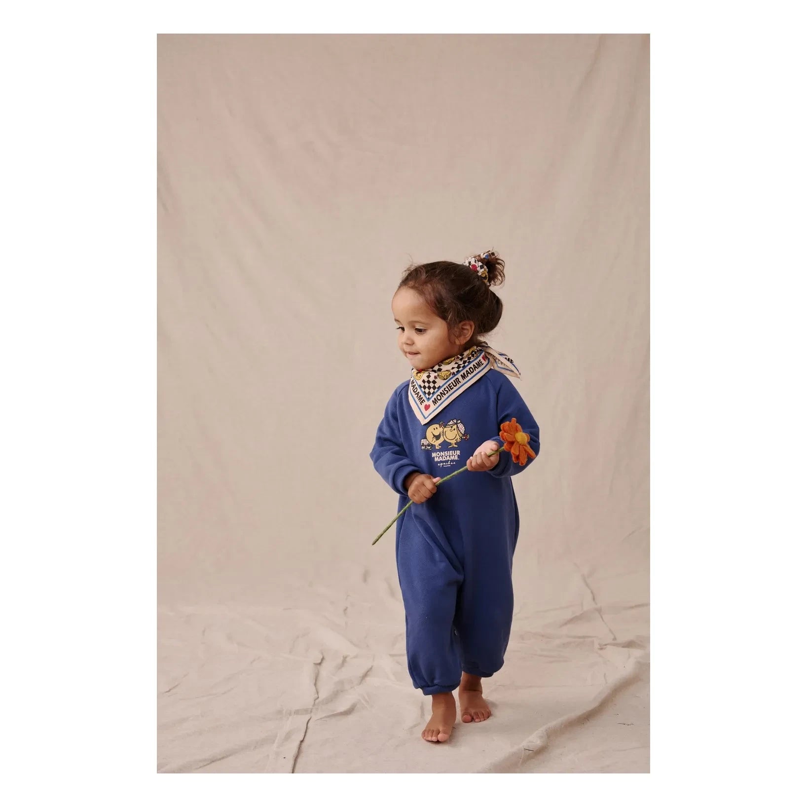 Apaches - Petit Foulard Manika - Apaches x Monsieur Madame | Ekru