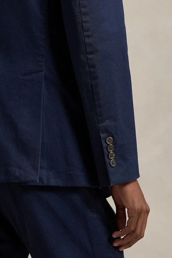 Chaqueta de hombre Polo Ralph Lauren de algodón y elastano con un solo botón
