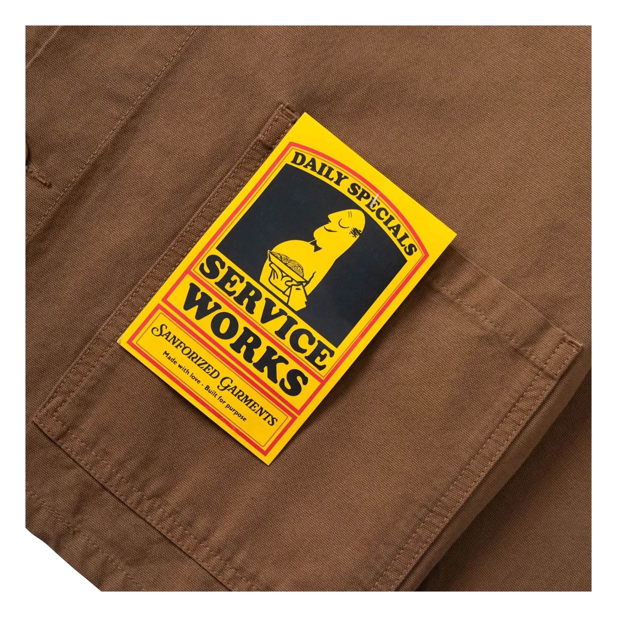 Service Works - Sobrecamisa Chore de Lona | Marrón