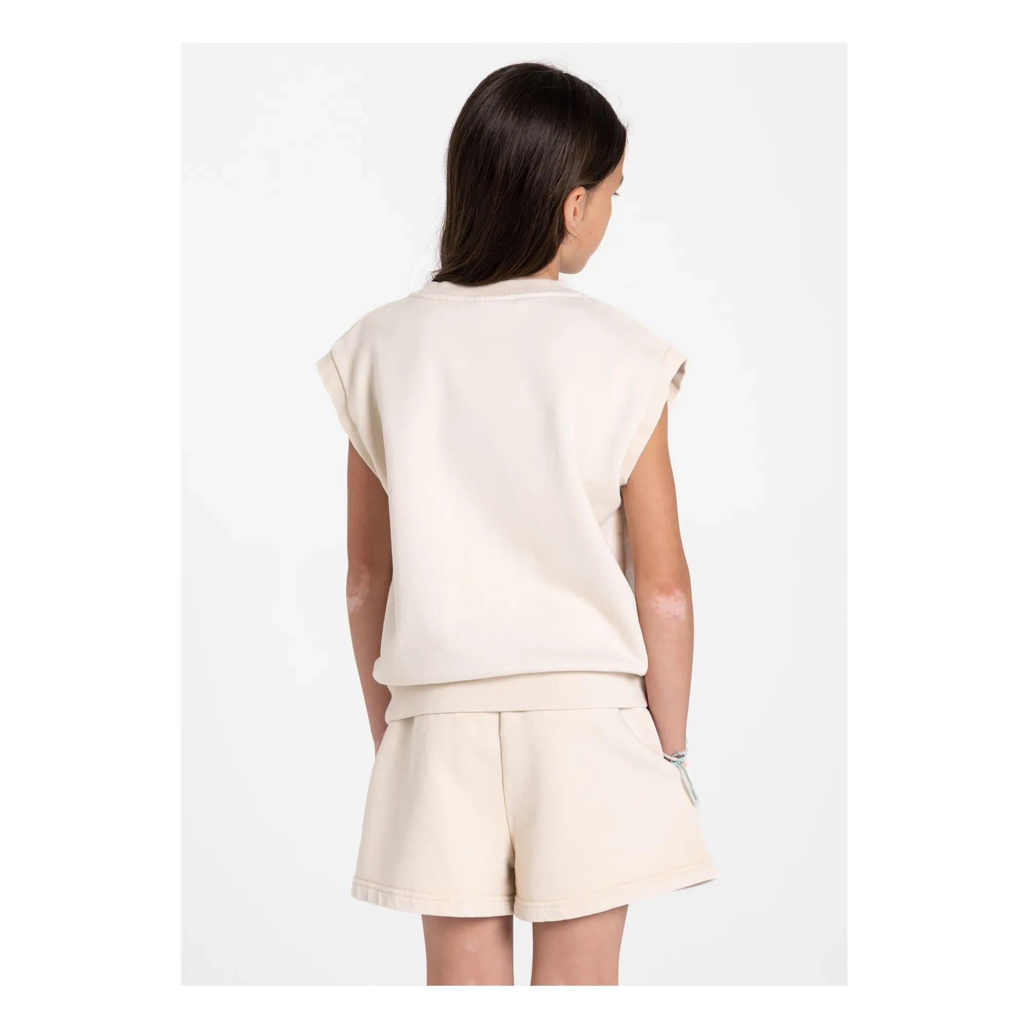 Hundred Pieces - Harald Pantalón Corto Algodón Orgánico | Crema