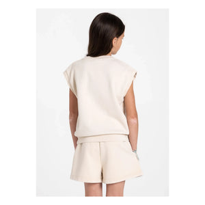 Hundred Pieces - Harald Pantalón Corto Algodón Orgánico | Crema