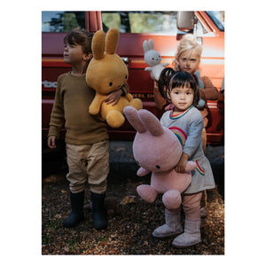Bon Ton Toys - MIFFY - Peluche Miffy en tela de terciopelo | Rosa