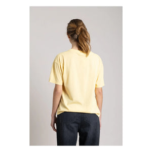 Smallable Mujer - Hana Camiseta de algodón orgánico | Amarillo pálido