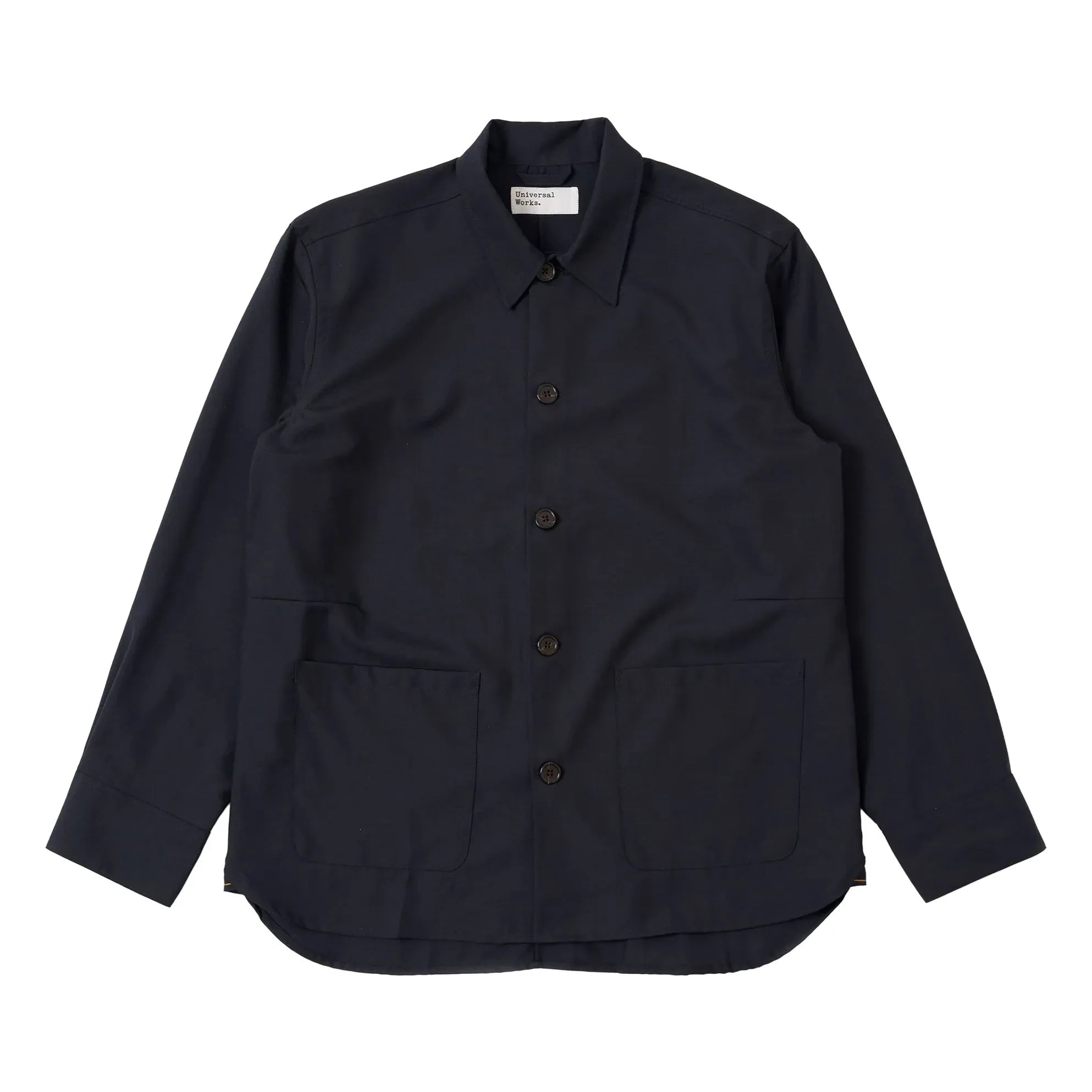 Universal Works - Camisa de trabajo | Azul marino