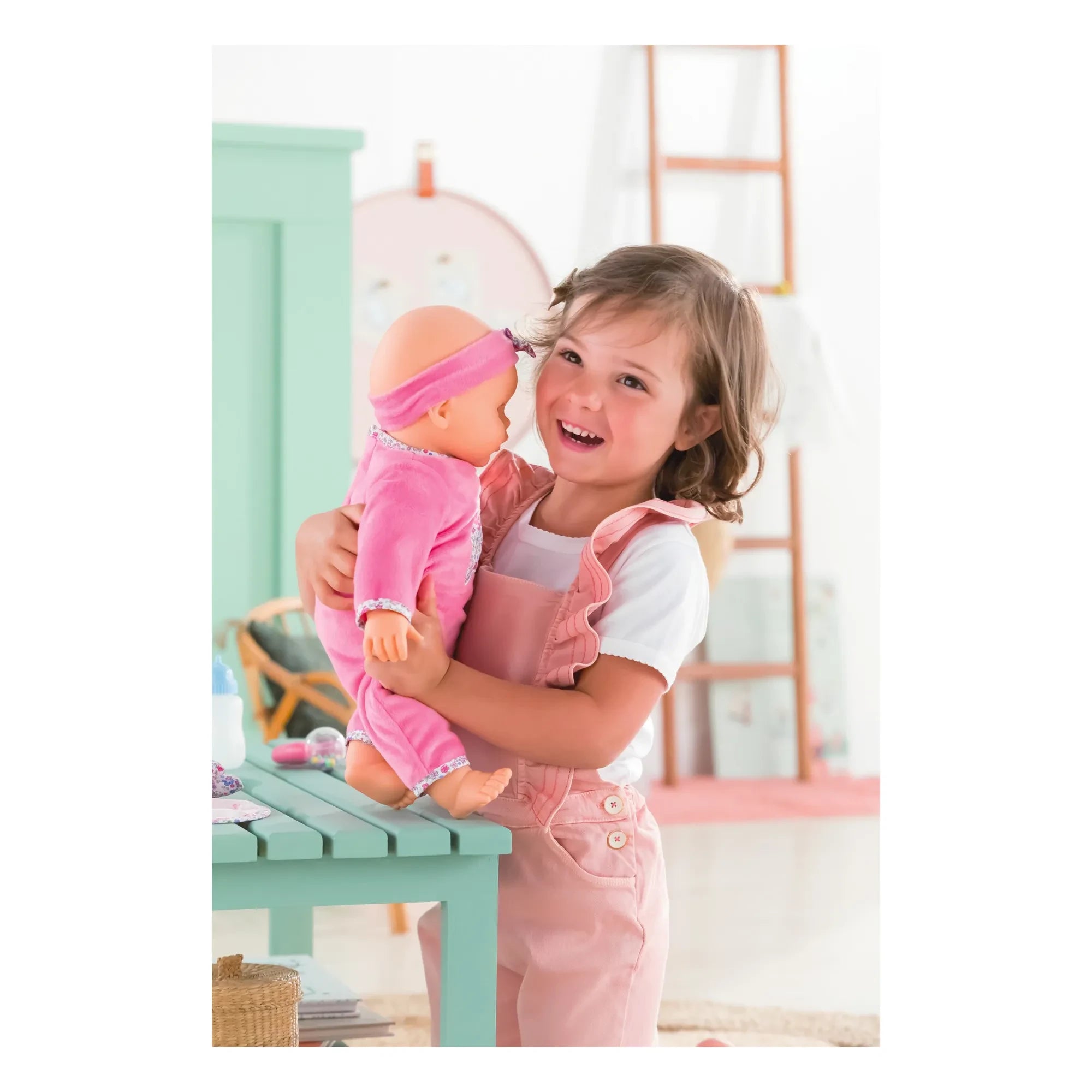 Corolle - Mi Gran Muñeca Bebé - Lucille interactiva de 42 cm