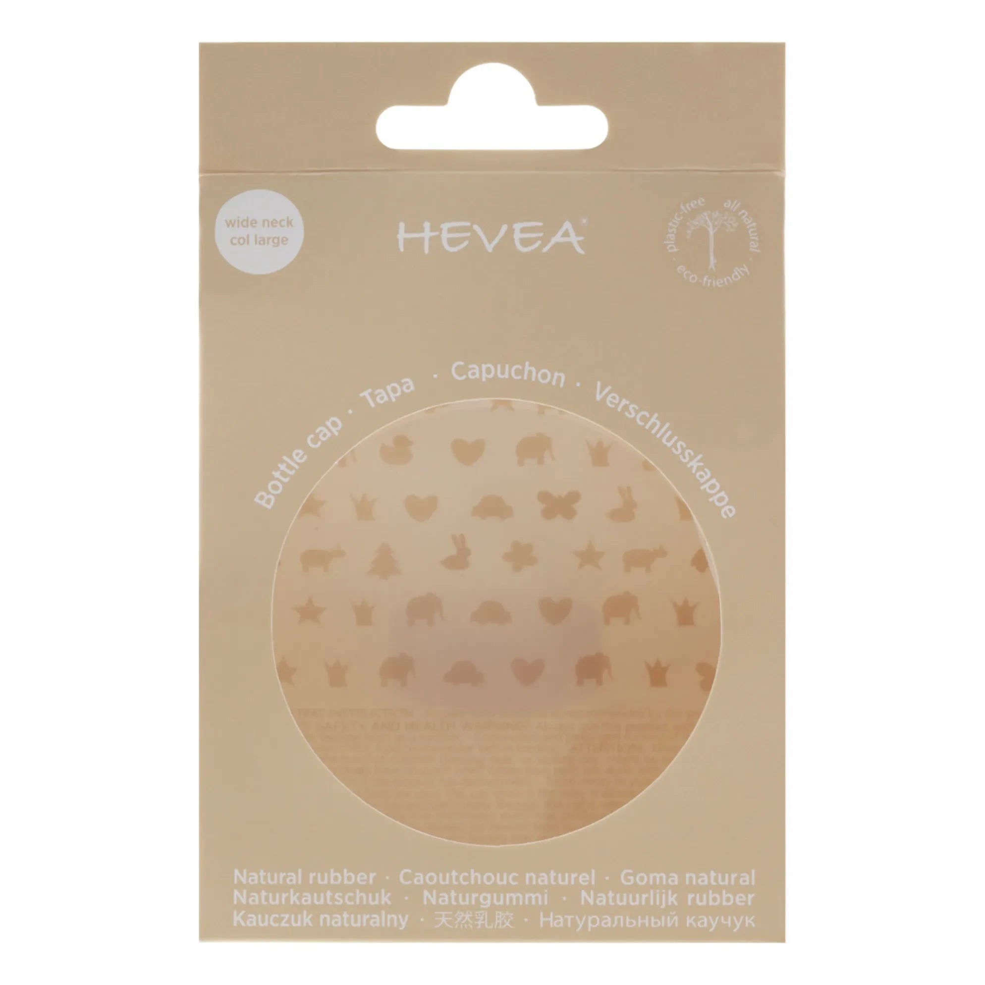 Hevea - Tapa de biberón de boca ancha