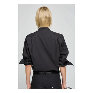 Laurence Bras - Blusa de algodón Juulivo | Negro