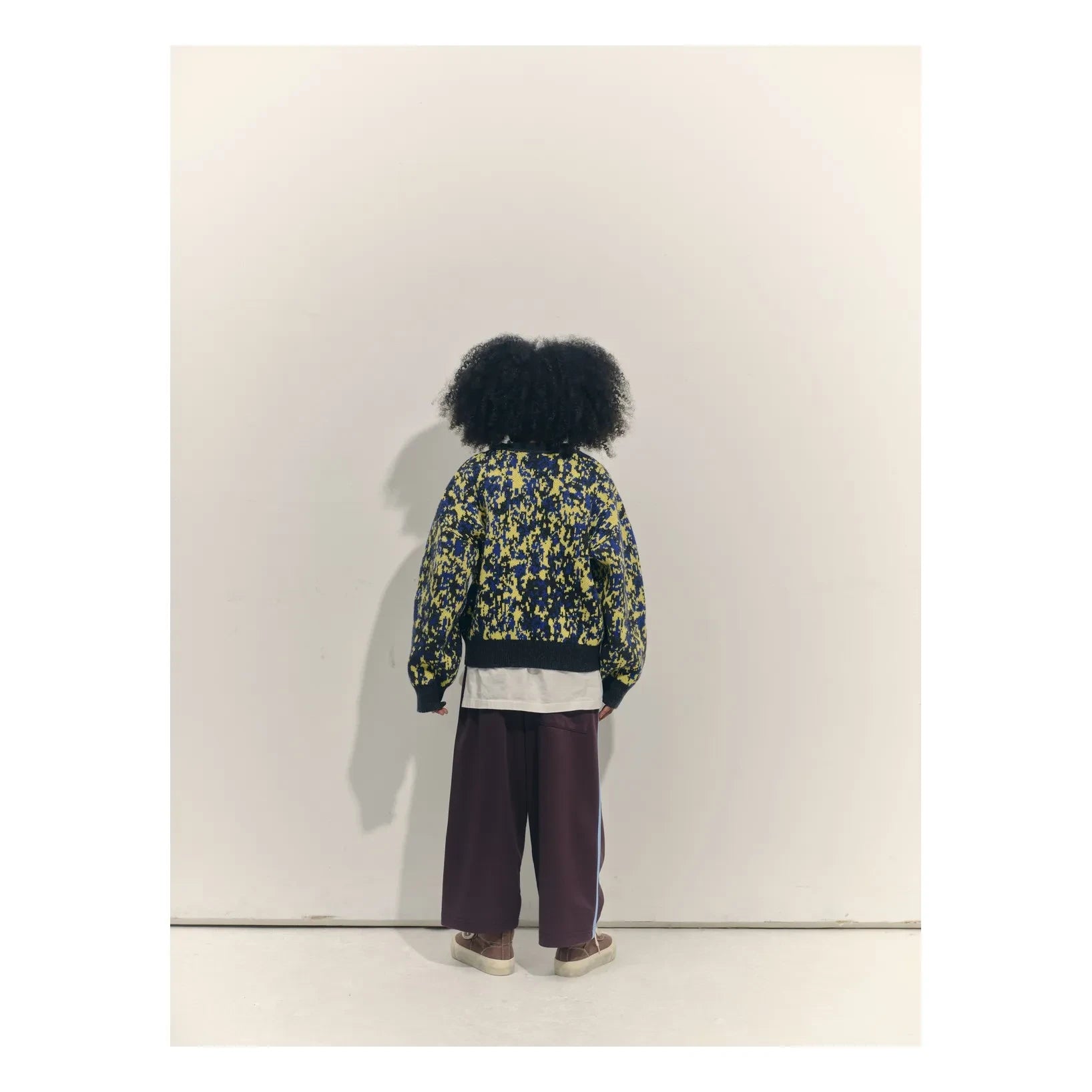 Main Story - Organik Pamuk Jakarlı Sweatshirt | Gece mavisi